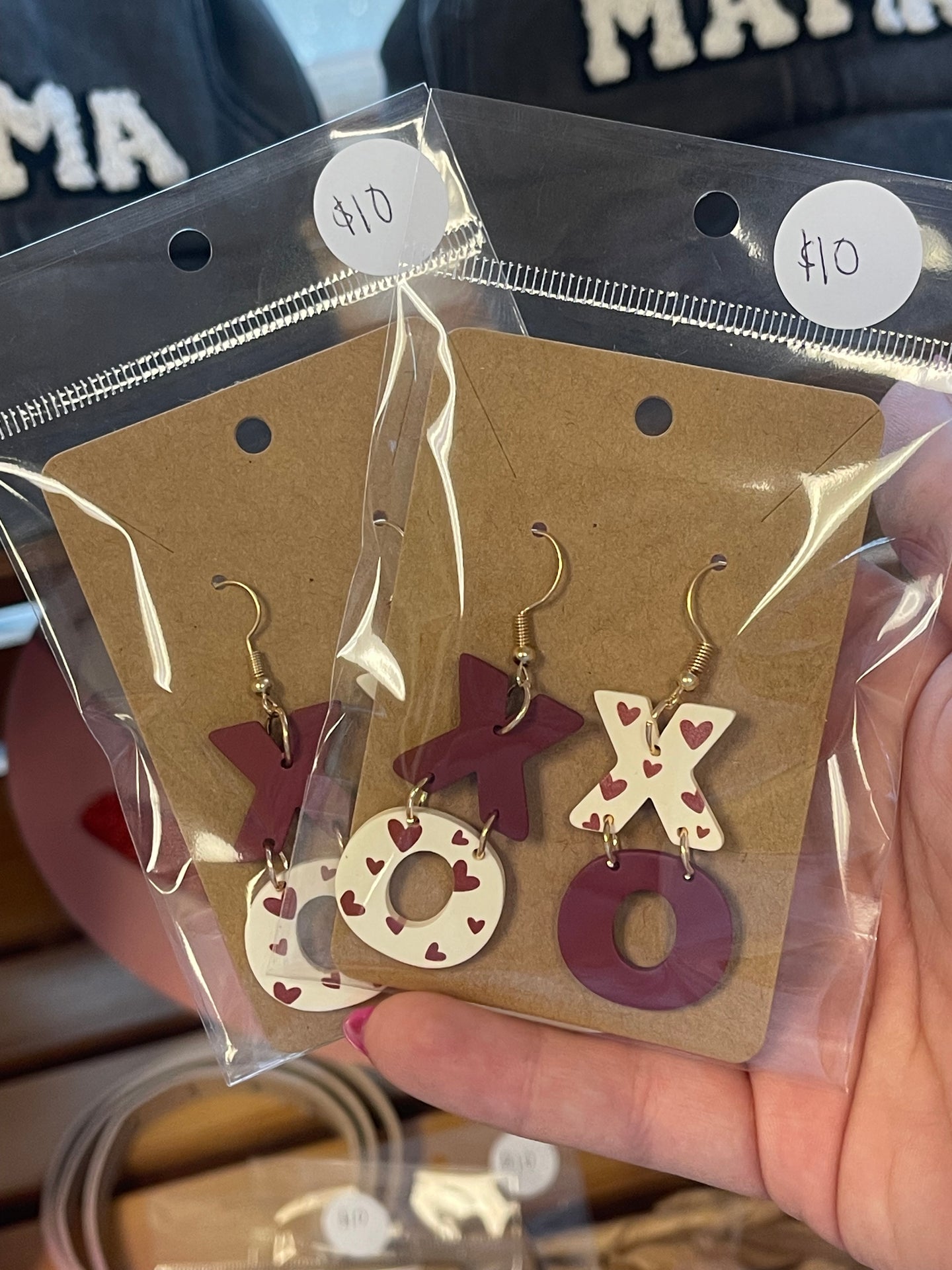 XOXO earrings