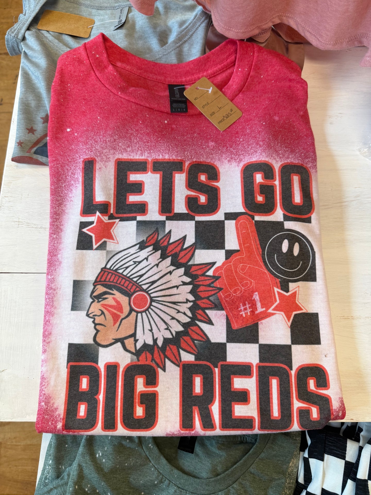 Let’s Go Big Reds Tee